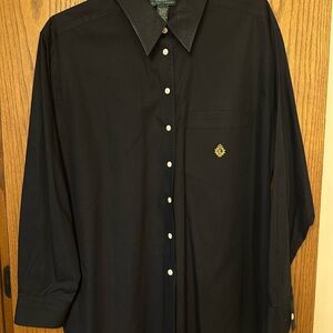 Ralph Lauren Black Casual Button Down Shirt